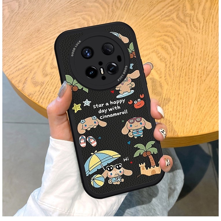 适用华为mate70pro+保护包mate60Pro+可爱卡通50硅胶软壳小众女潮