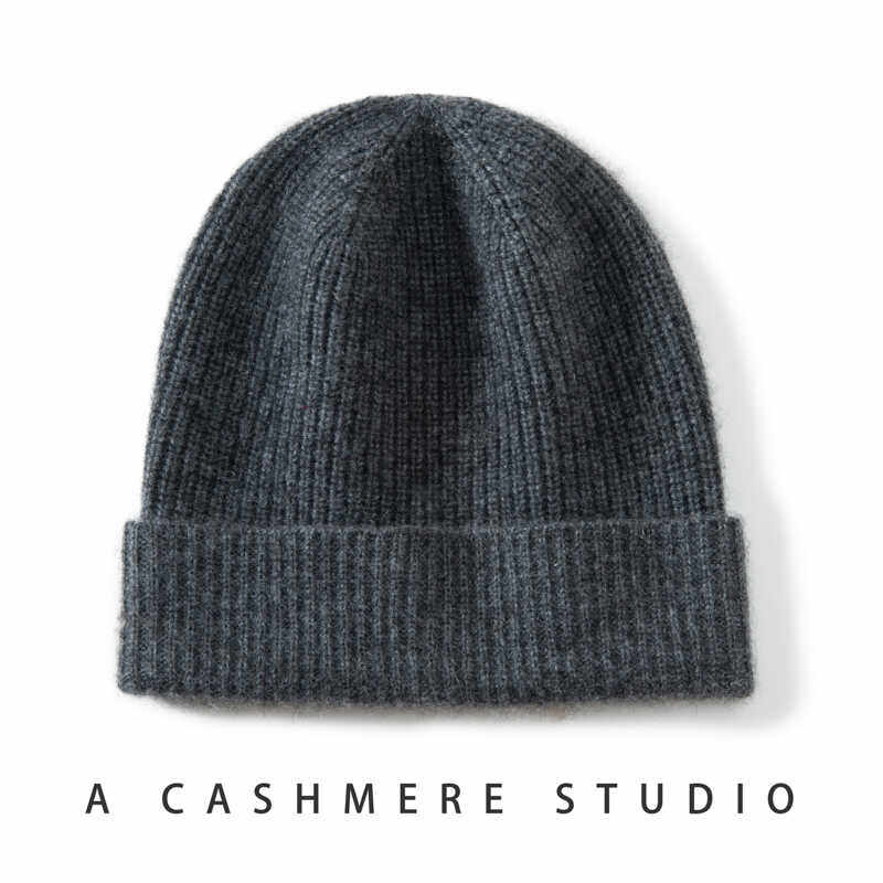 山羊绒经典款男女通用加厚包头帽