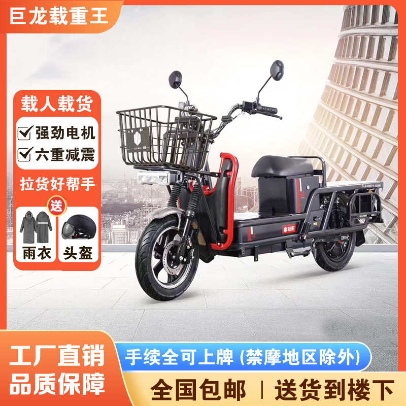 巨龙新国标载重王电动车金牛二代