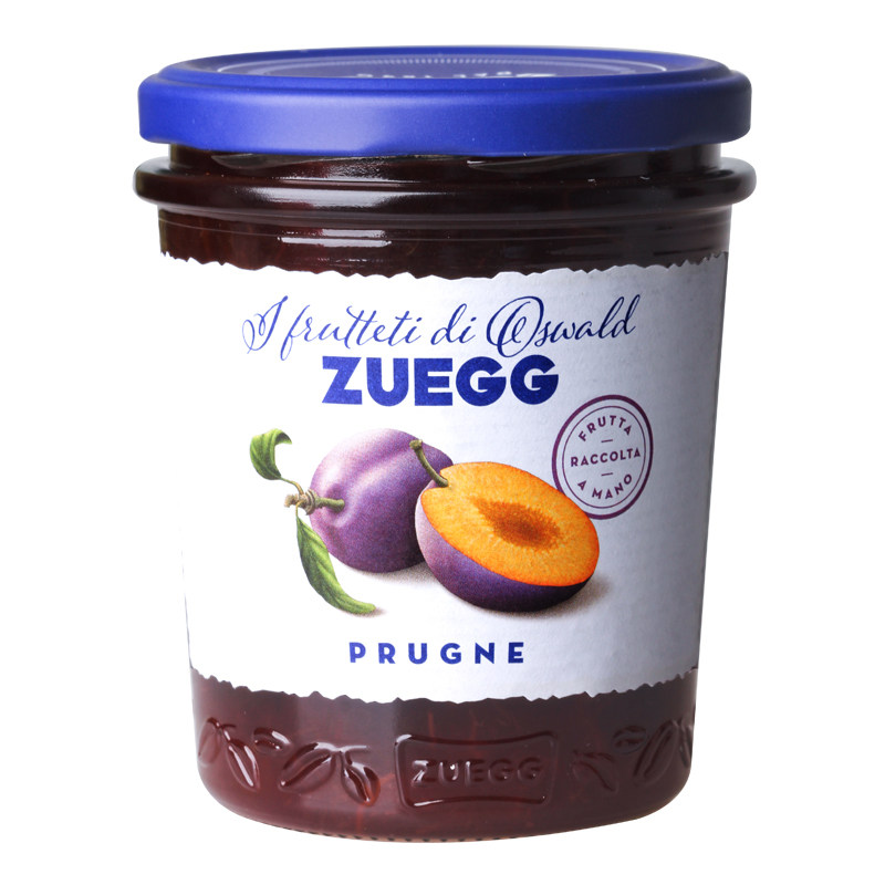 ZUEGG嘉丽西梅果酱330g德国进口Prune jam早餐涂抹面包酱烘焙果肉