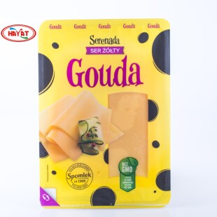 波兰Serenada牧森高达干酪135g芝士片天然奶酪gouda slice cheese