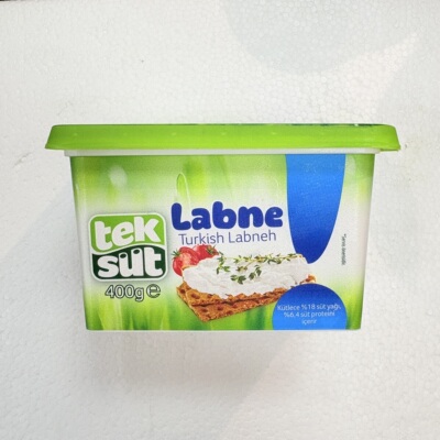 土耳其tek sut泰克苏特Labneh拉布内400g即食涂抹面包奶酪原制