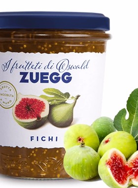 嘉丽Zuegg无花果果酱330g果肉粒德国进口涂抹面包酱烘焙Fig Jam