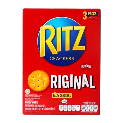 RITZ原味饼干300g 印度尼西亚进口crackers biscuits