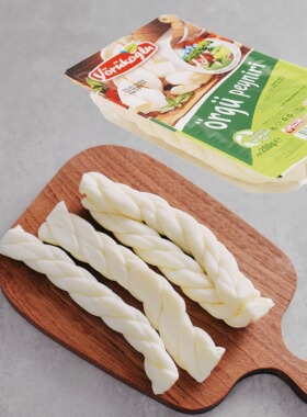 土耳其Yorukoglu玛度编织干酪200g原制麻花奶酪即食Orgu Peyniri