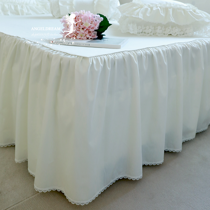 进口欧美韩版小公主纯色清新床单