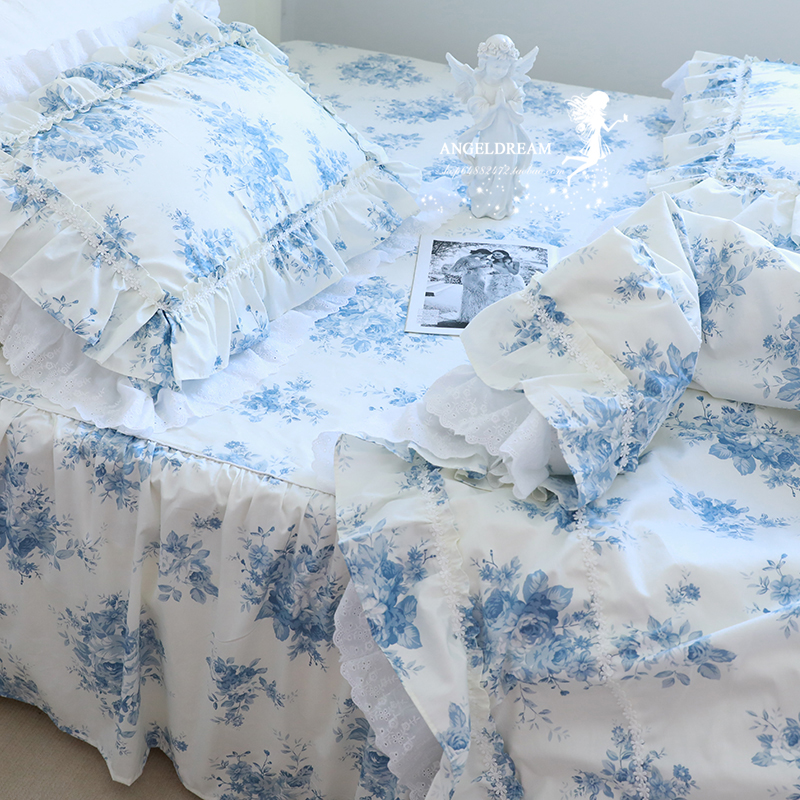 床裙式4件套纯棉韩式风厂家直销