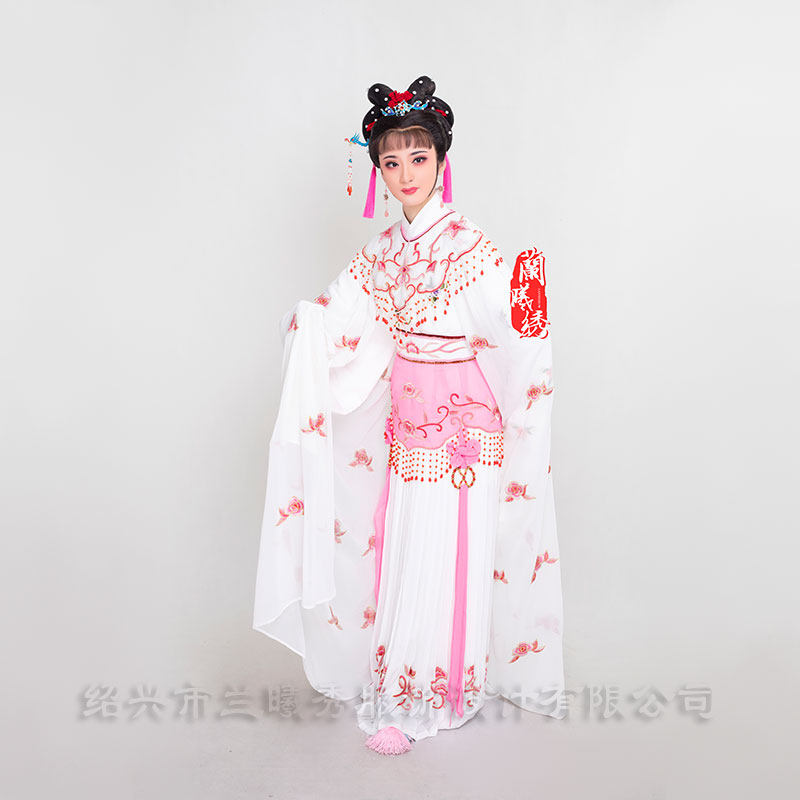 新款戏曲花旦服装越剧黄梅戏戏服汉服改良古装舞台演出
