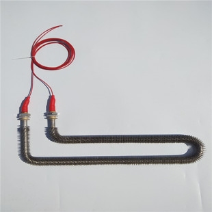 不锈钢L枪型散热翅片鳞片恒温恒湿电加热管测试机发热管厂家定做