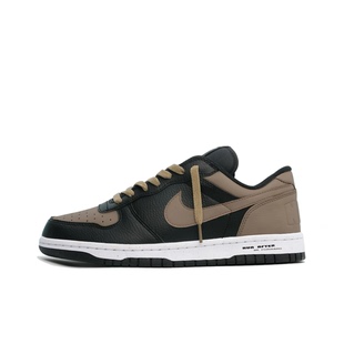 迷途定制球鞋 Nike Big Low 摩卡巧克力 马年CNY新中式氛围感板鞋