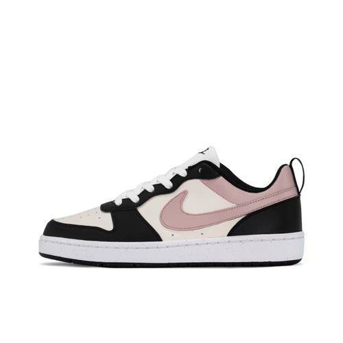 【定制球鞋】 Nike Court Borough Low玫瑰物语 减震耐磨低帮黑粉