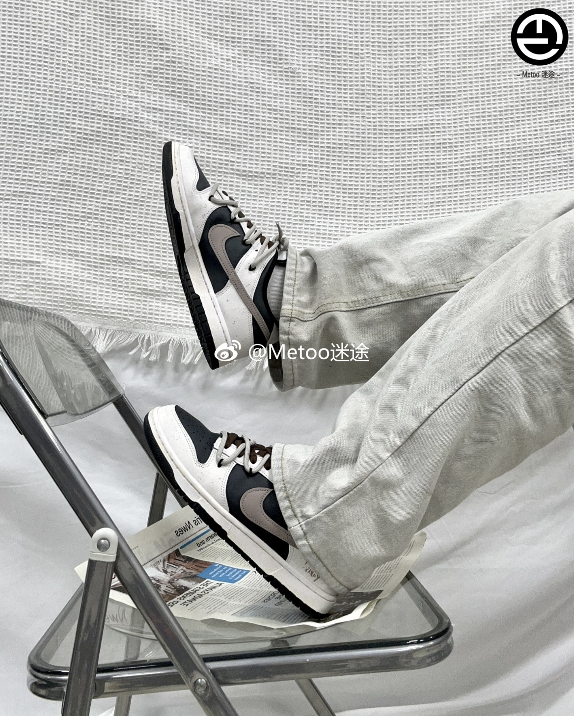 定制球鞋 Nike Dunk Low 焦糖三分甜 高街黑豹 复古做旧 低帮板鞋
