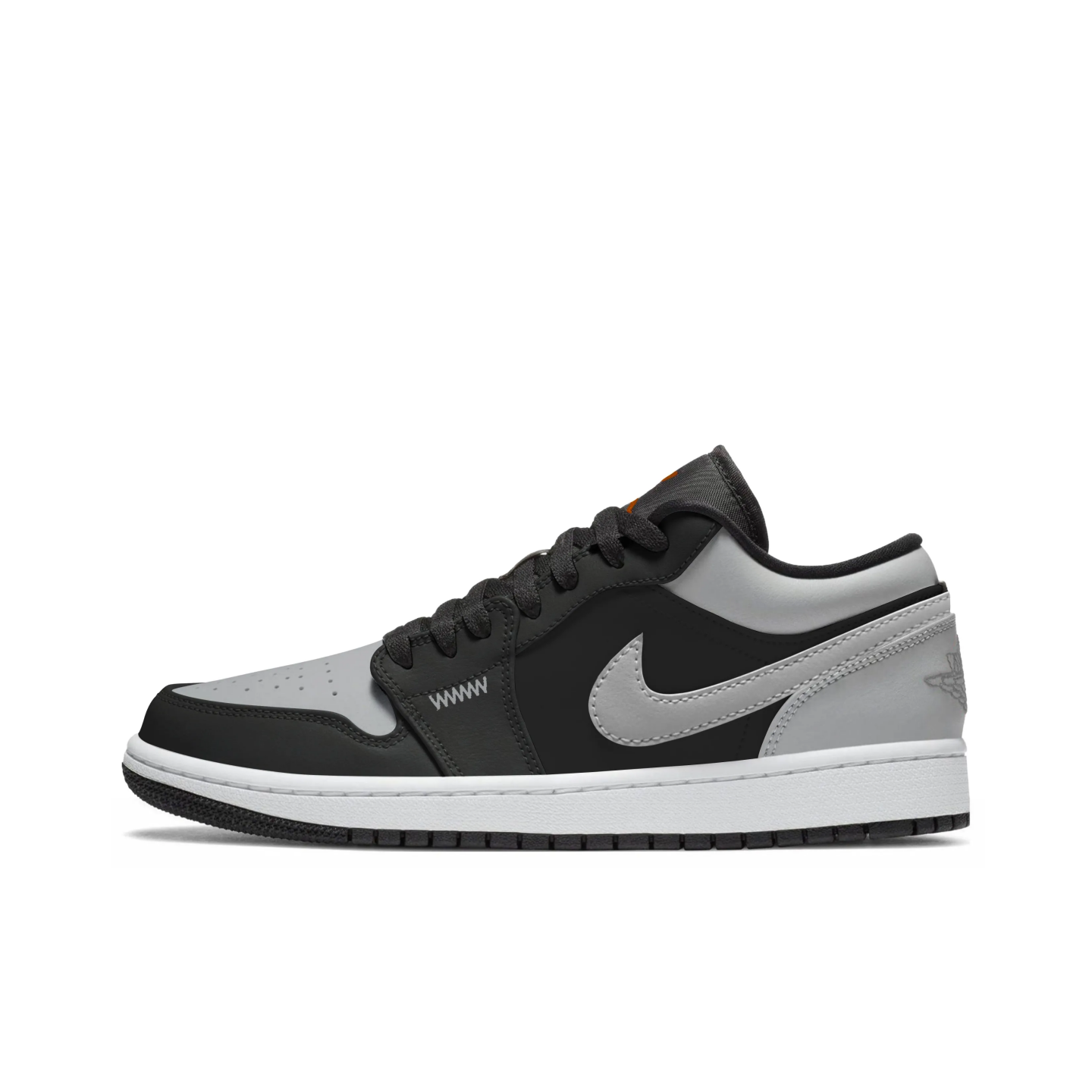 迷途定制球鞋 Jordan Air Jordan 1 影子灰 耐磨 复古篮球鞋