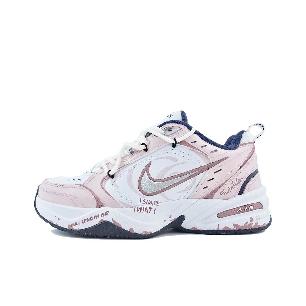 【定制球鞋】Nike Air Monarch 4 爱与玫瑰 手绘 老爹鞋男女同款