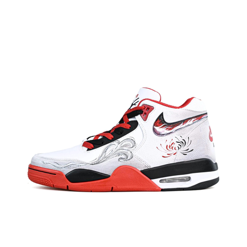 迷途定制球鞋 Nike Flight Legacy 流云彼岸 中帮 复古篮球鞋