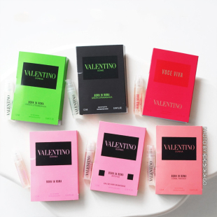 华伦天奴冒险小姐暗夜先生 骑士香水EDT1.2ml小样试管喷 朋克甜心