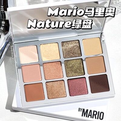 马里奥25年圣诞十二色眼影Nature