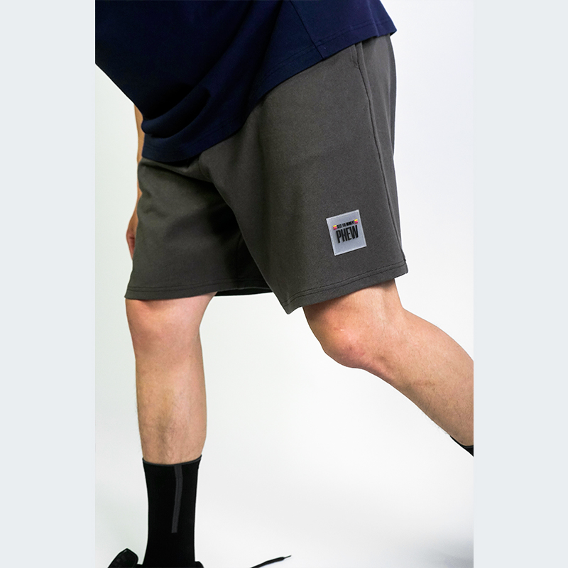 PHEW裤子男士纯色休闲裤夏季2019新款宽松百搭针织短裤运动五分裤在类目 男装, 休闲裤中 - 来自Buy2taobao.com提供专业的淘宝代购服务