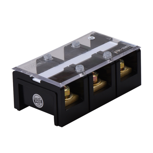 品牌正品 凯昆KACON 固定式 端子台 100A 3P 接线板 KTB1-10003