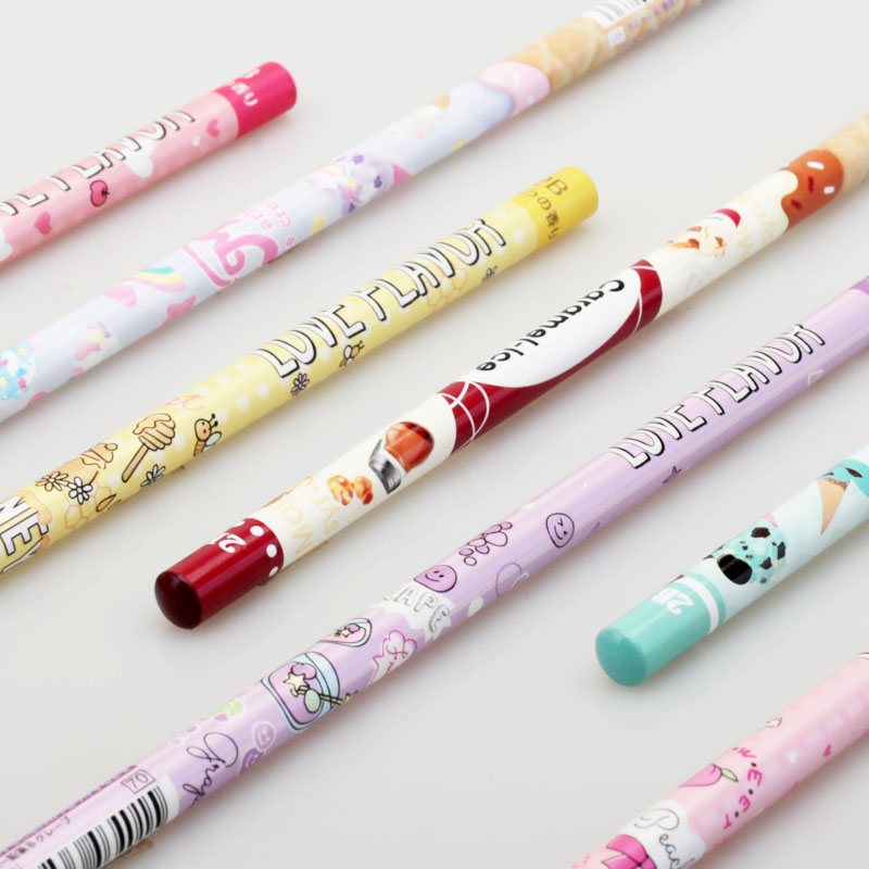 日本幼儿园铅笔小学生涂卡圆形