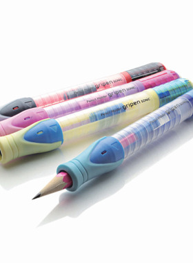 日本SONIC索尼克SK-112带旋转橡皮学生铅笔延长器儿童铅笔握笔器