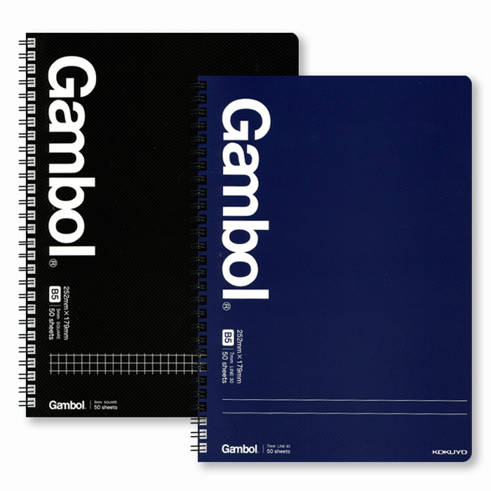 日本kokuyo国誉商务办公渡边pp面双螺旋方格横线笔记本学生记事本