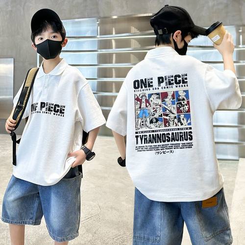 男童短袖T恤夏季儿童翻领polo衫