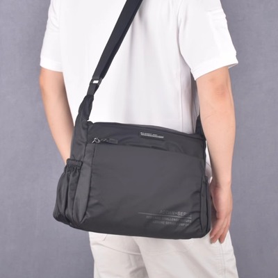 奥天新款男士牛津布斜挎包
