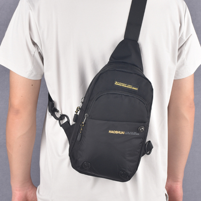 新款男士牛津布胸包户外休闲