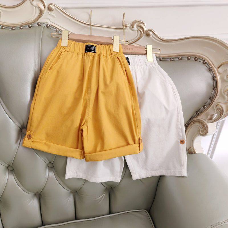 贝哆哈儿童夏季短裤纯色工装短裤男童女童五分裤三分裤休闲大短裤,童装/婴儿装/亲子装,裤子,淘宝优惠券,粉丝福利购,淘宝优惠卷