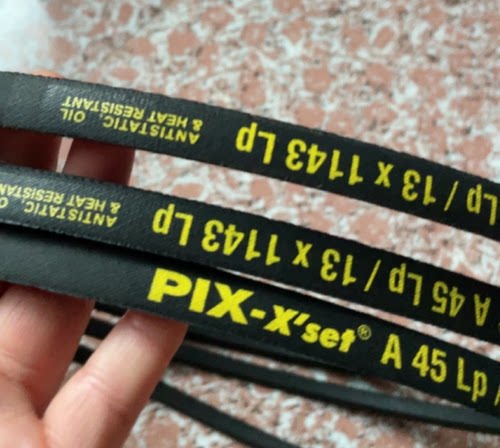 PIXX'SET风机三角带A54LP/13X1370 A55LP/13X1397LPA56LP/13X1422