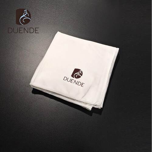 DUENDE进口玻璃红酒杯专用擦拭布葡萄酒杯保养布醒酒器清洁布