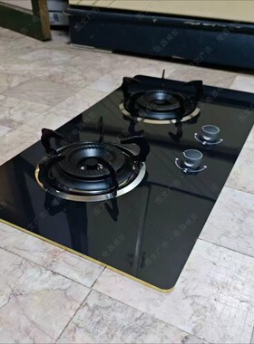 仿真燃气灶模型摆件免开孔，厨房样板间模型摆件，730*410mm