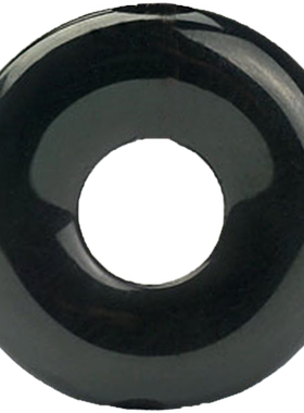 碧雅大号彩虹眼质感黑色平安扣