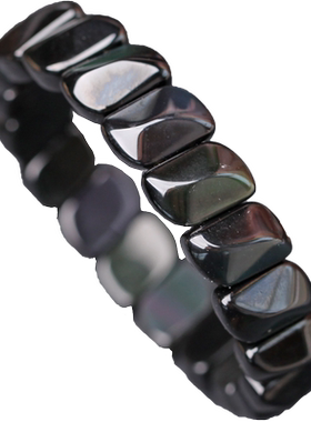 碧雅黑曜石手链彩虹