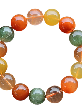 一物一图福禄寿水晶送家人手串