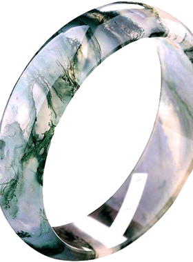 碧雅水草红绿天丝七彩玛瑙手镯