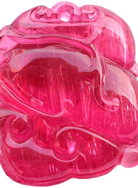 diy碧玺糖果色一物一图雕刻件