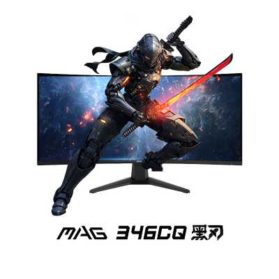 微星34英寸准4K180Hz曲面带鱼屏