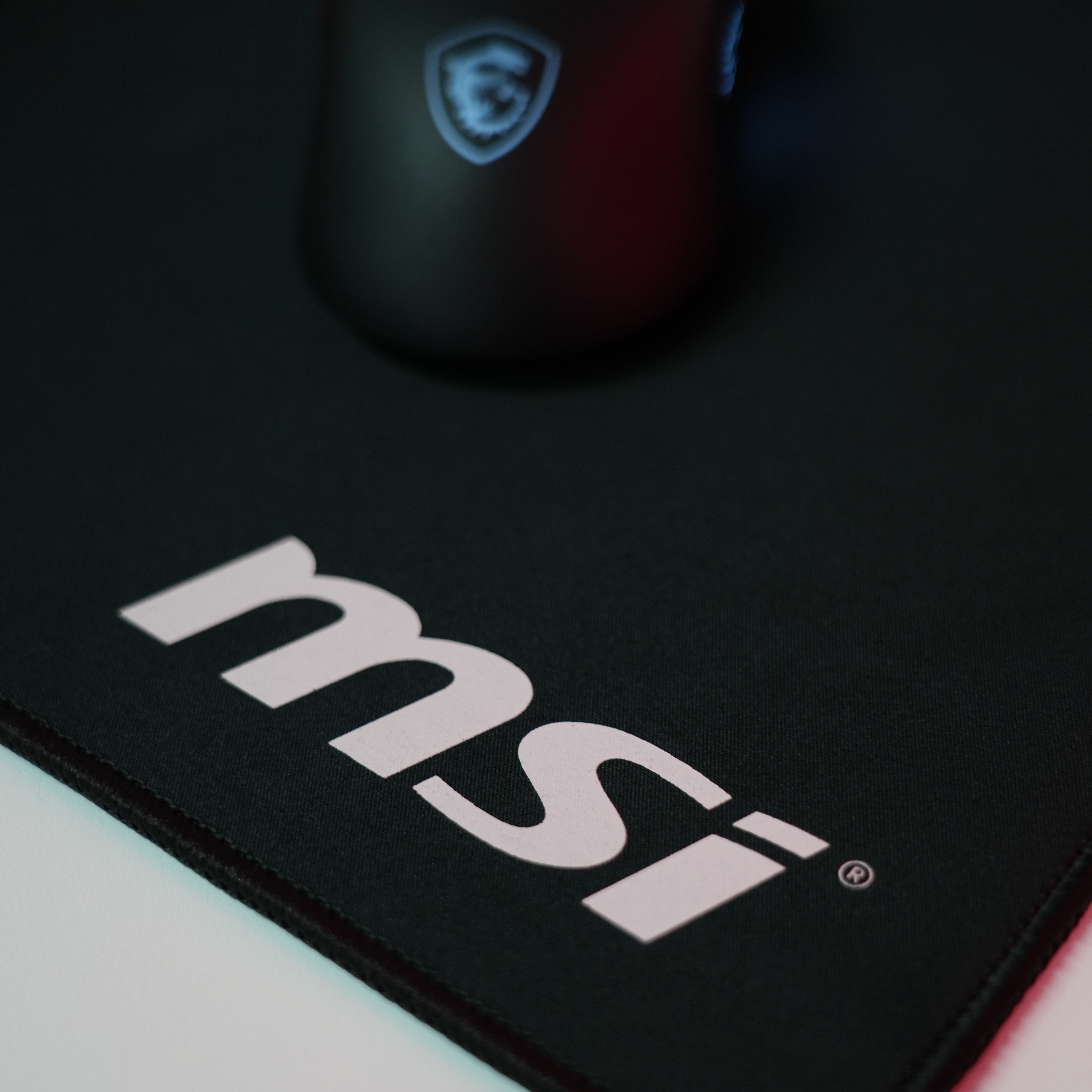MSI/微星大号桌面鼠标垫游戏黑色