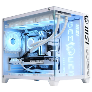 MSI/微星FPS游戏主机9800X3D/9700X/9600X台式电脑整机5060Ti/5070Ti/5080台式机可选7800X3D电竞DIY组装机