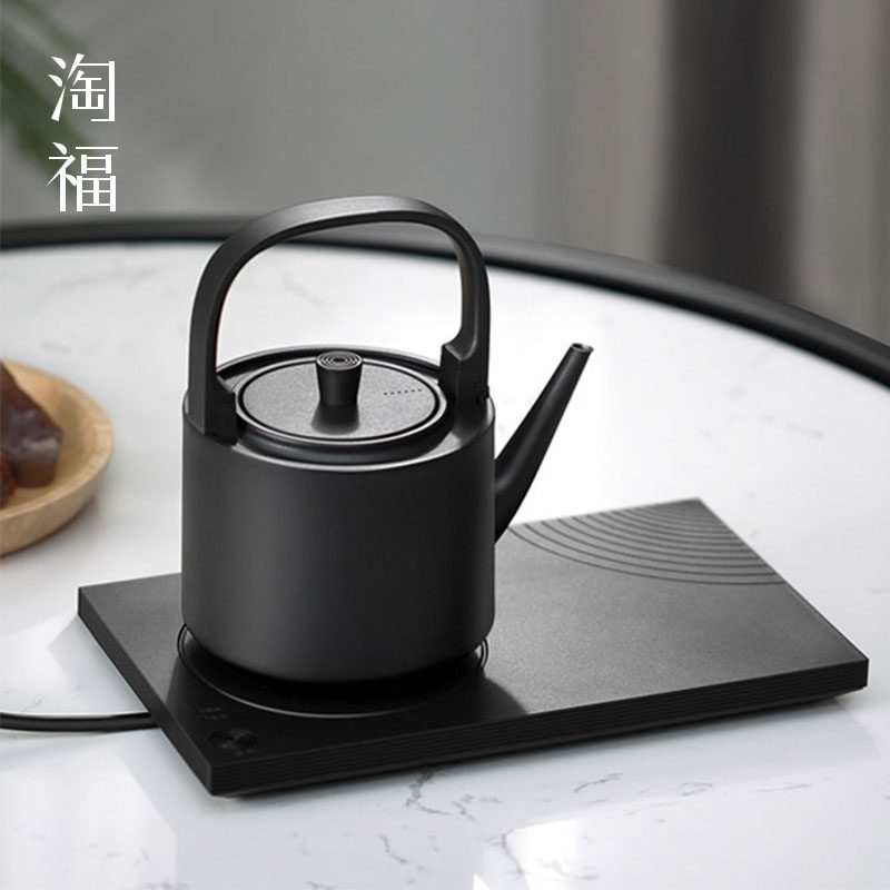 小坐提梁电热烧水壶泡茶专用家用304不锈钢冲茶壶煮水壶小号容量