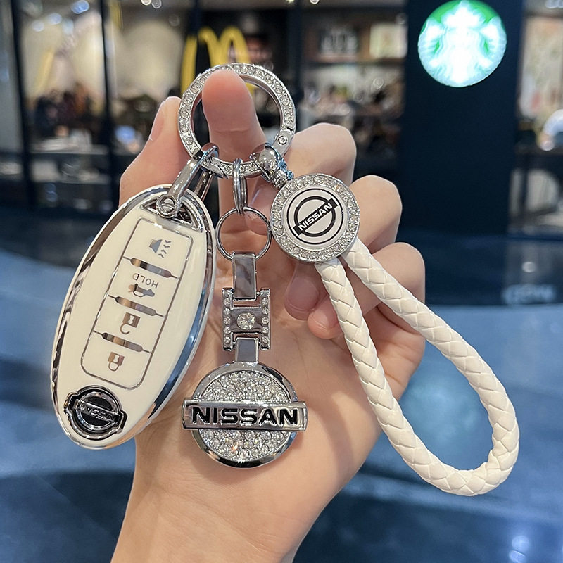 专用于新轩逸汽车钥匙套奇骏天籁逍客骐达途达壳楼兰劲客扣包