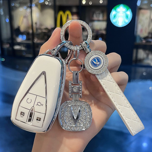 长安cs75plus钥匙套cs55plus包cs35plus车扣unik壳unit逸动plus女