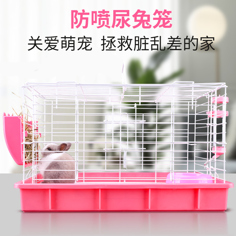 兔笼荷兰猪豚鼠兔子自动清粪