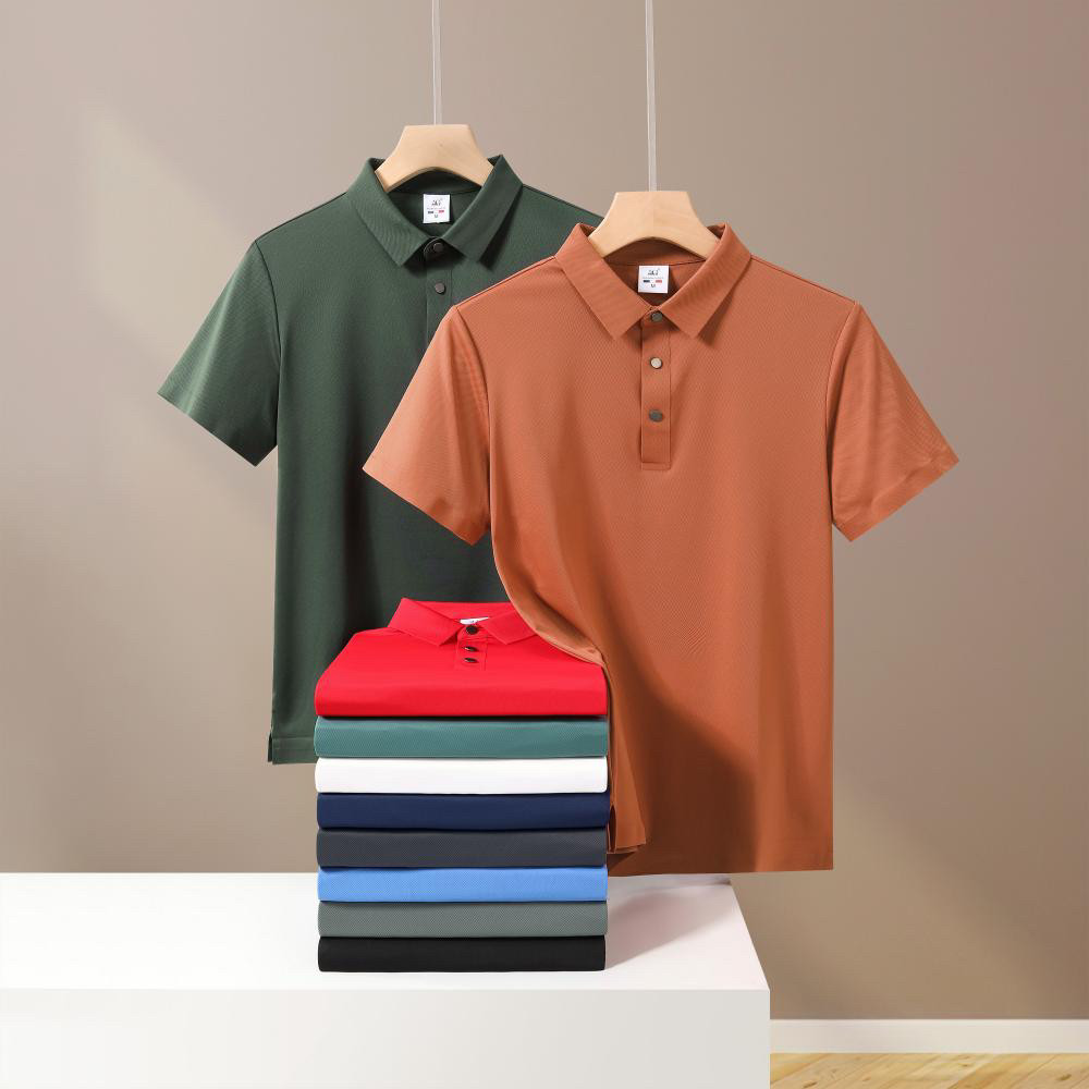 东莞唯安尚品工作服定制短袖Polo衫商务翻领T恤男女同款来图定制