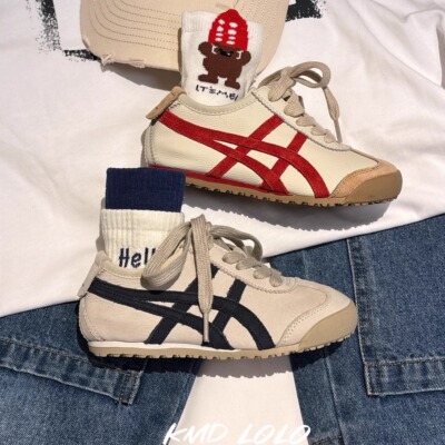 JBM 2026新款儿童撞色男女中大童阿甘鞋休闲韩版运动潮流百搭童鞋