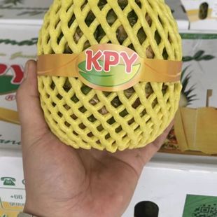 泰国KPY无冠凤梨4颗果香甜润多汁肉质细腻无渣当季 小菠萝顺丰