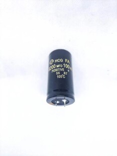 100v10000uf 100v8200uf通用牛角接脚35*70mm尺寸 功放电容器
