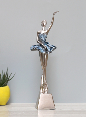 芭蕾舞女孩创意舞蹈摆件客厅树脂